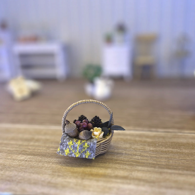 4.木の実のバスケット（ブランケットイエロー） – Bear Fruit Café