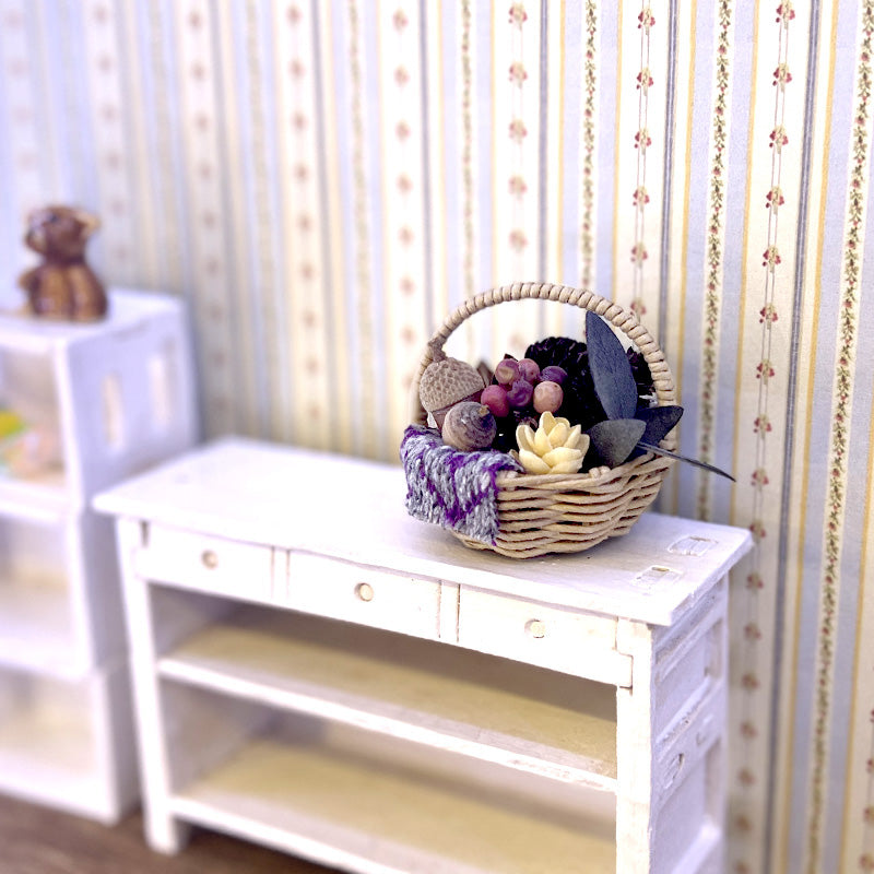 5.木の実のバスケット（ブランケットパープル） – Bear Fruit Café