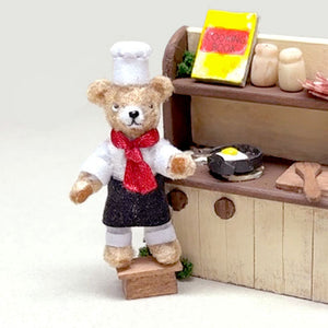 オーナメント　コックのくまさん 送料無料】17.くまのコックさん製作キット – Bear Fruit Café