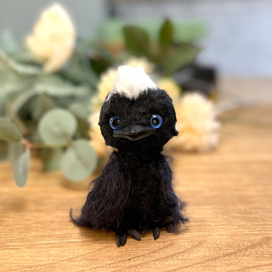 魔法鳥　スパンキッシュクロウ　スノウブルートップ(箱付、封筒に入ったペンダント付き）
