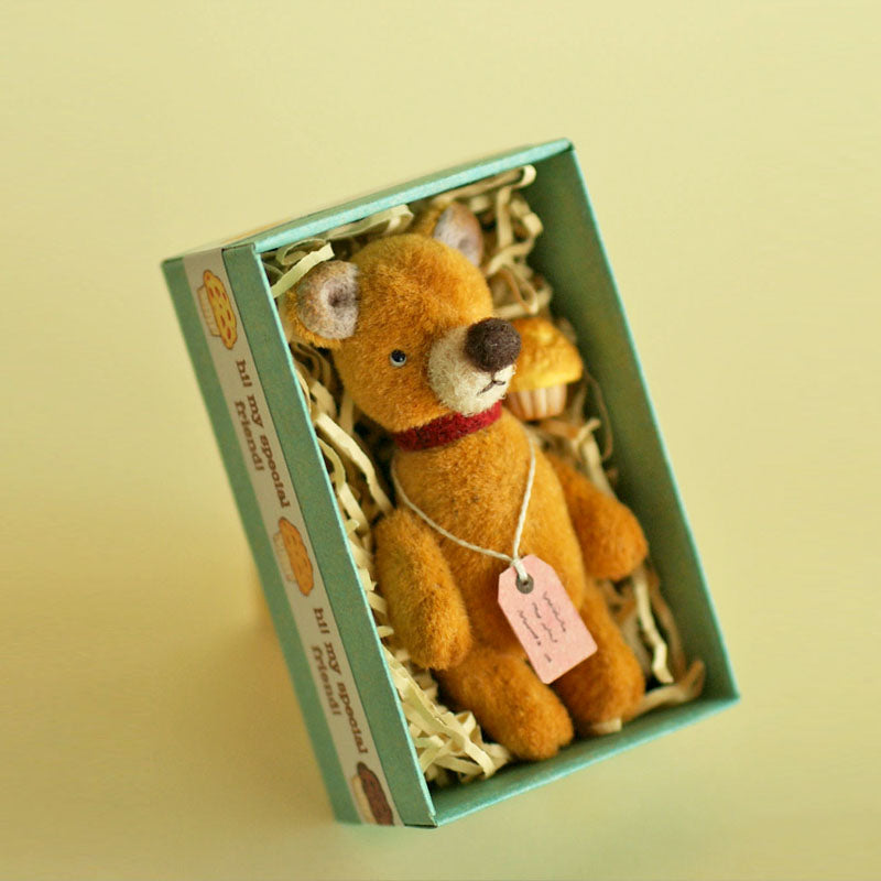 03.ちびくまさん（オレンジ、艶あり）