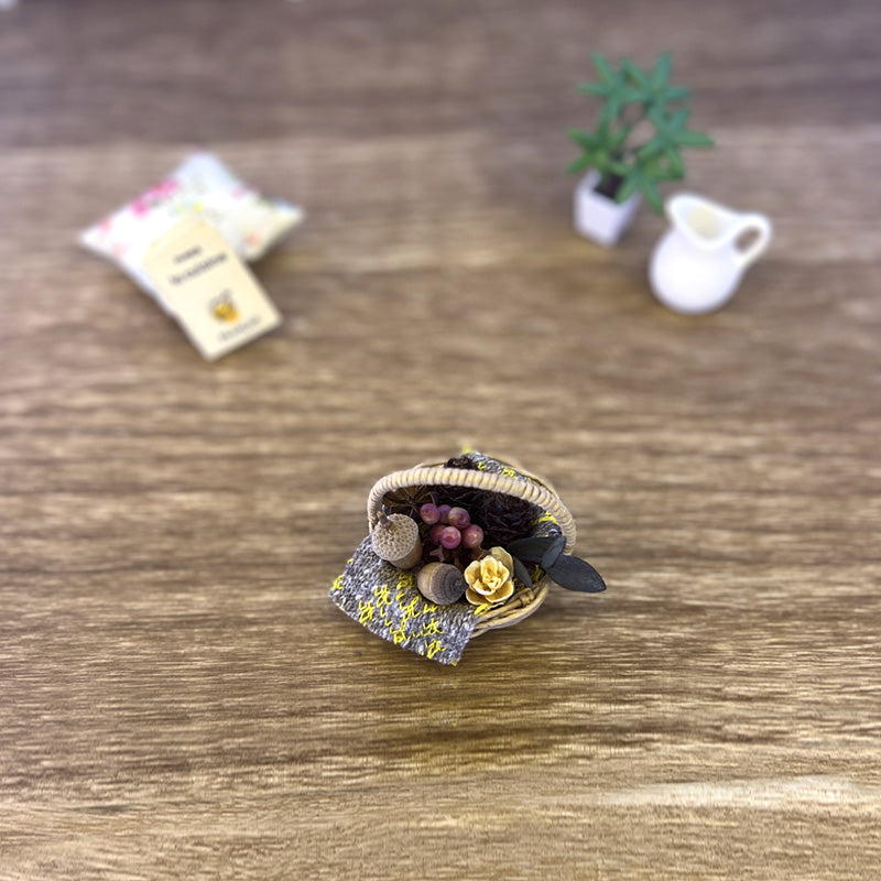 4.木の実のバスケット（ブランケットイエロー） – Bear Fruit Café